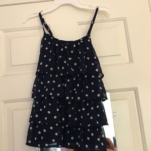 Polka dot tank top